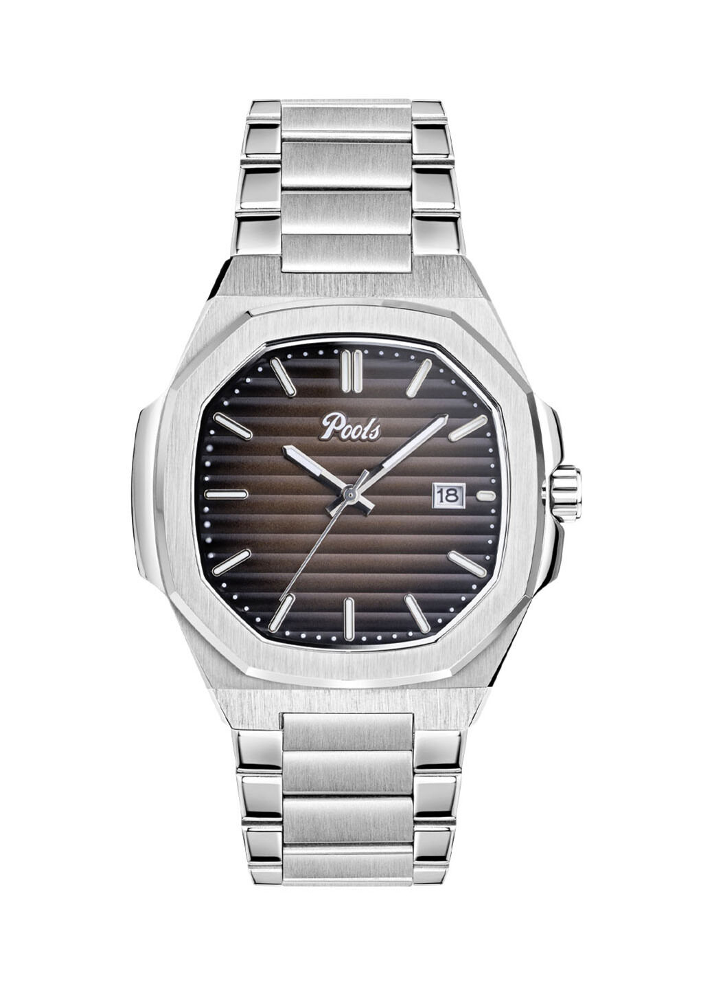 Quartz-Herrenuhr aus Edelstahl