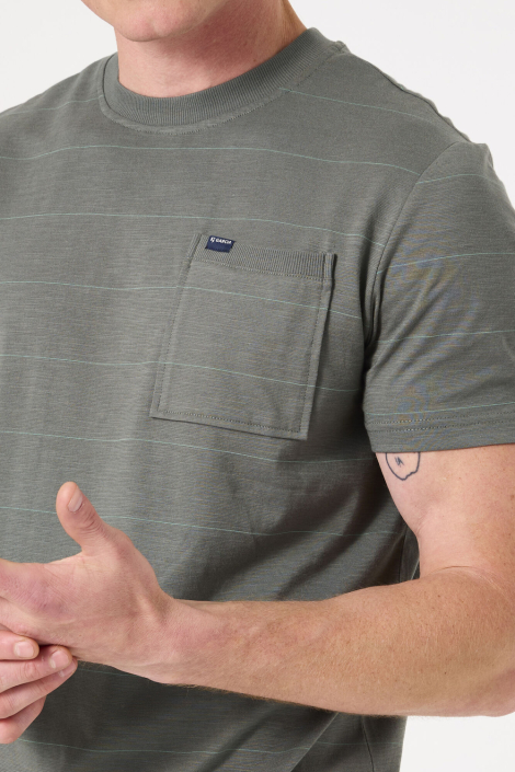Garcia groene heren t-shirt