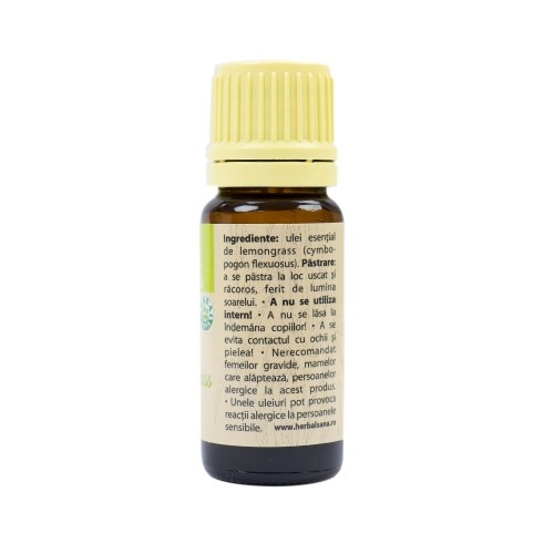 Óleo essencial de capim-limão, aroma de limão