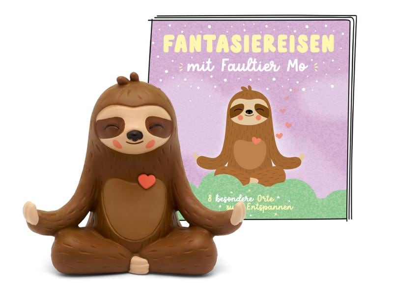 Tonies Hörbuch Fantasiereisen mit Faultier Mo 8 besondere Orte zum Entspannen