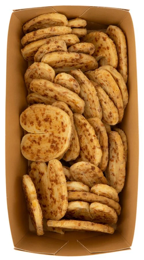 palmiers au fromage et au beurre - 110 grammes