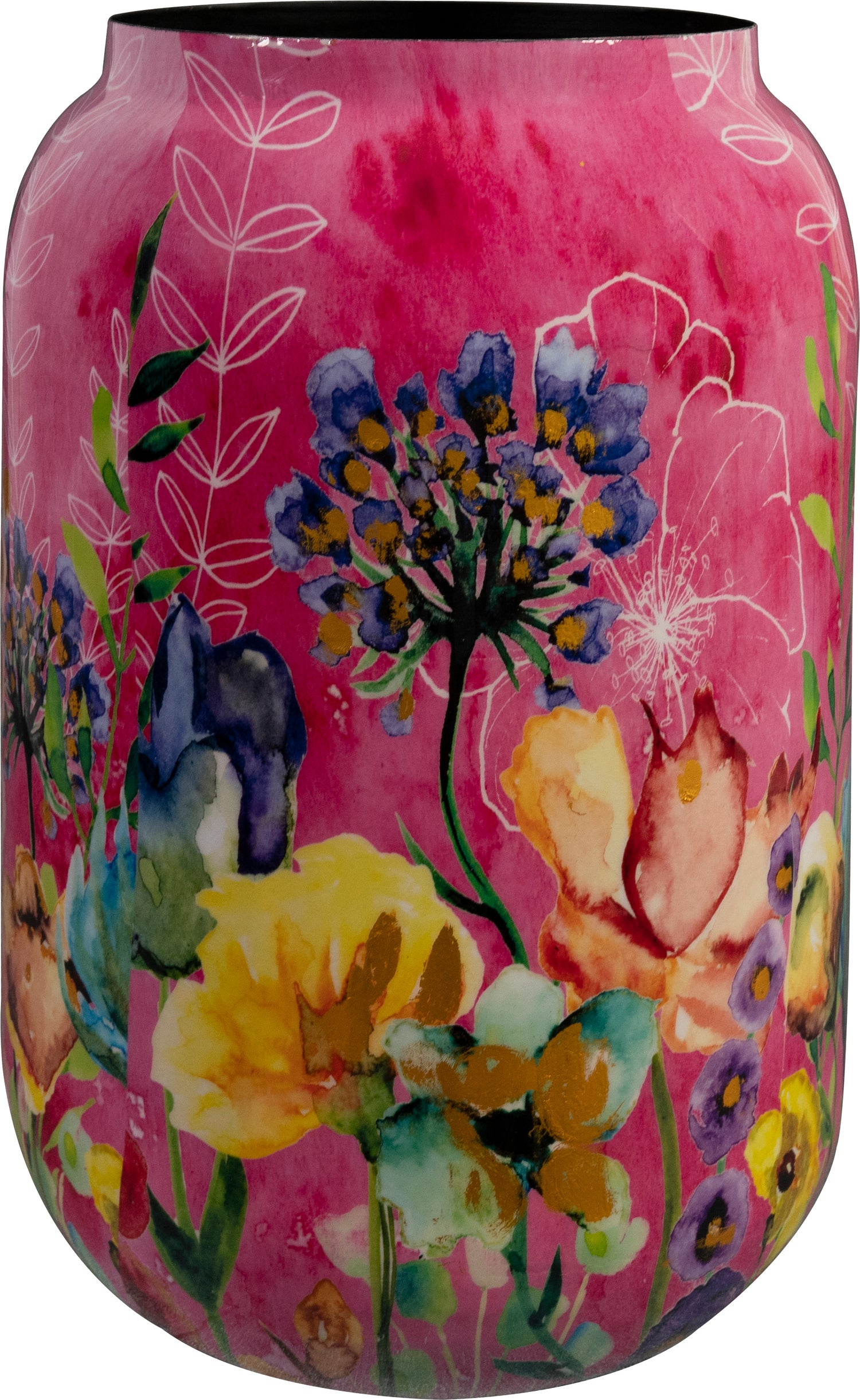 TS bloempot Fiesta roze D 30 H 42 cm