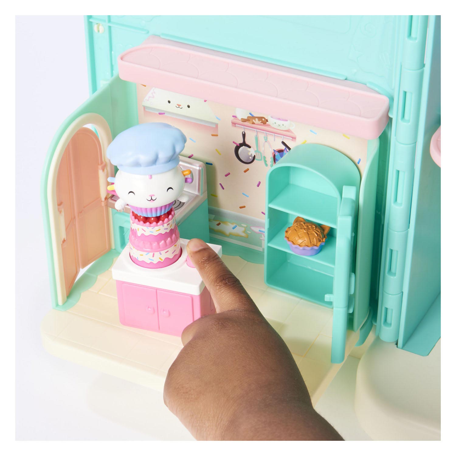 Gabby's Poppenhuis - Cakey's Keuken Speelset