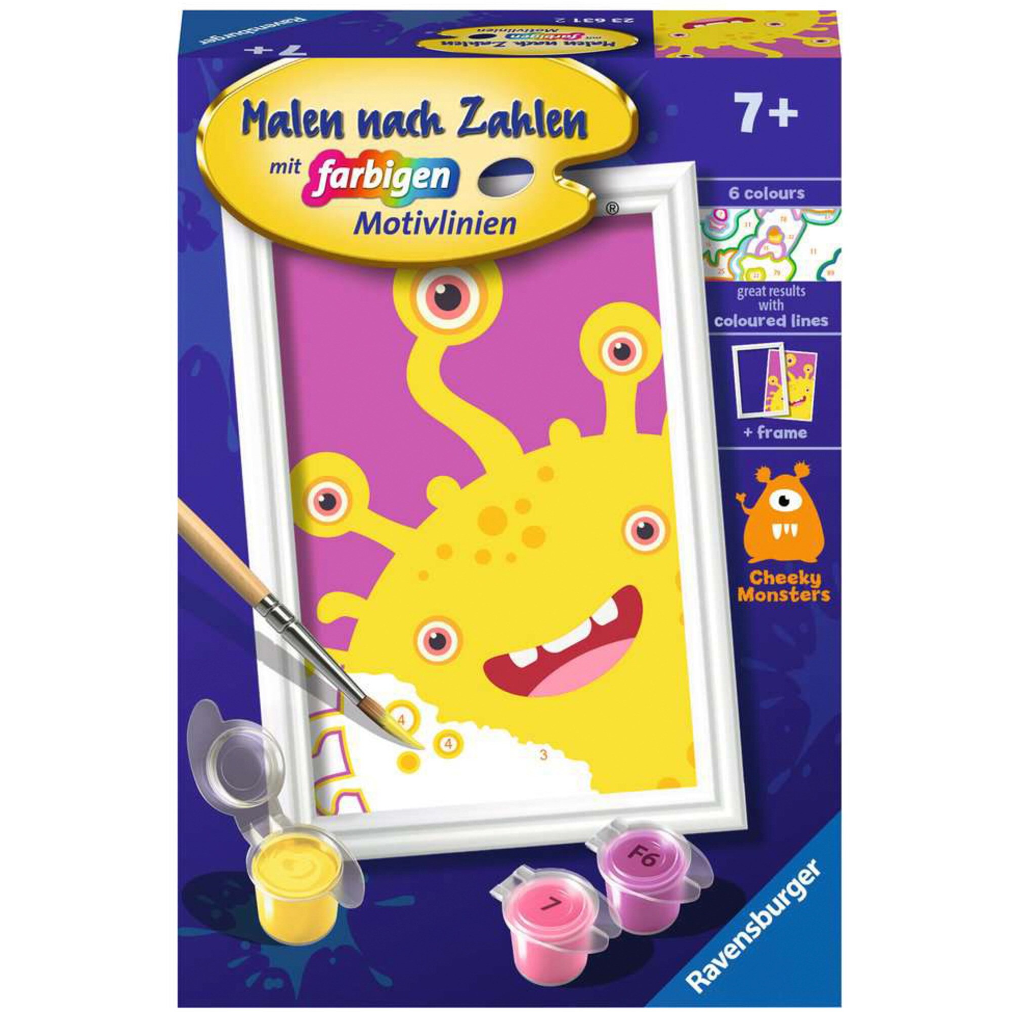 Ravensburger Malen Malen nach Zahlen - Gelbes Monster