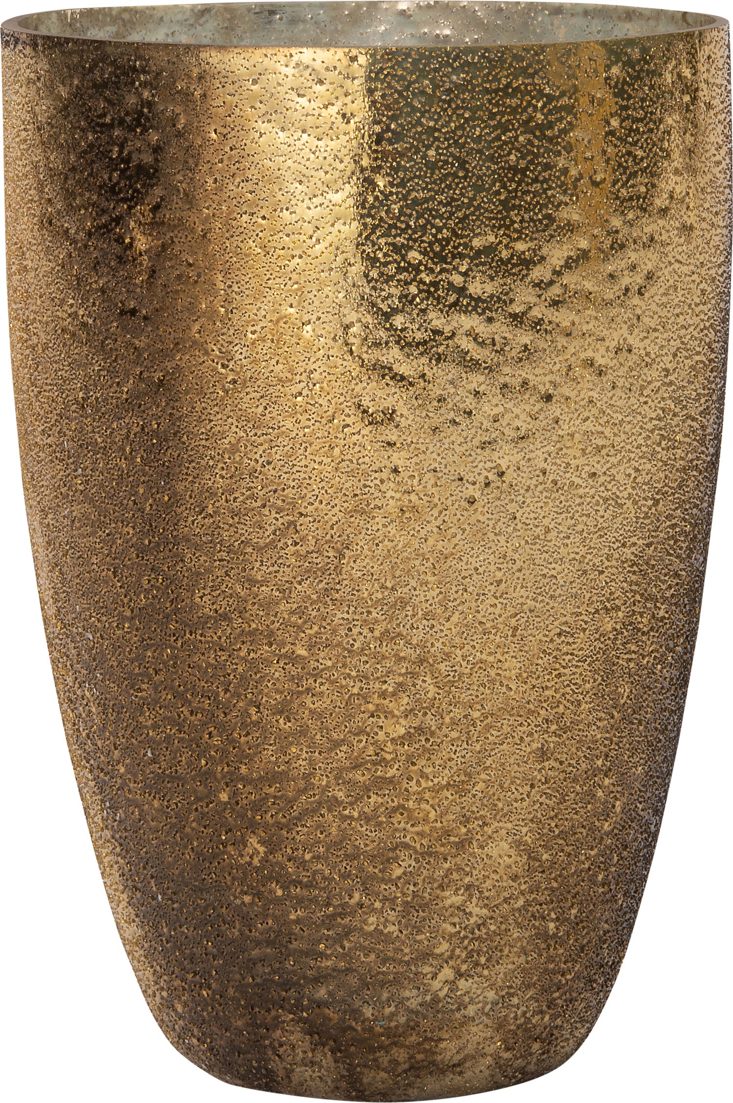 Intratuin waxinelichthouder Lev goud D 9 H 12 cm