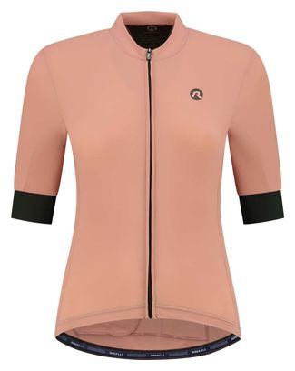 Maillot Manches Courtes Velo Rogelli Signature - Femme - Rose