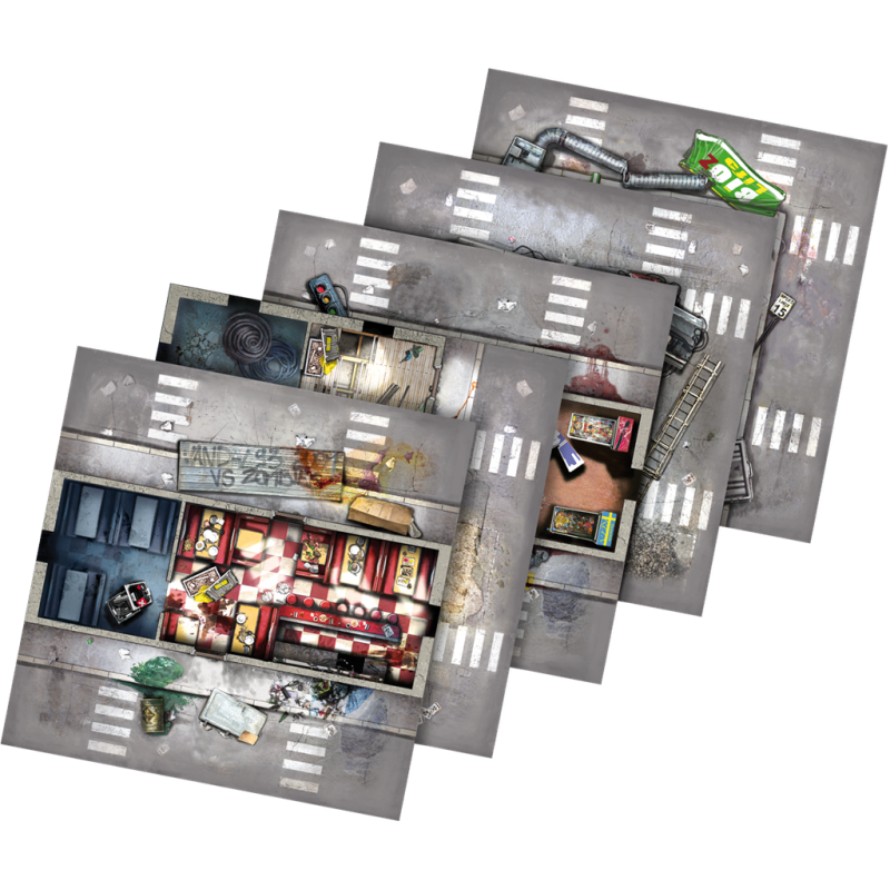 Zombicide - Set de dalles - Saison 1