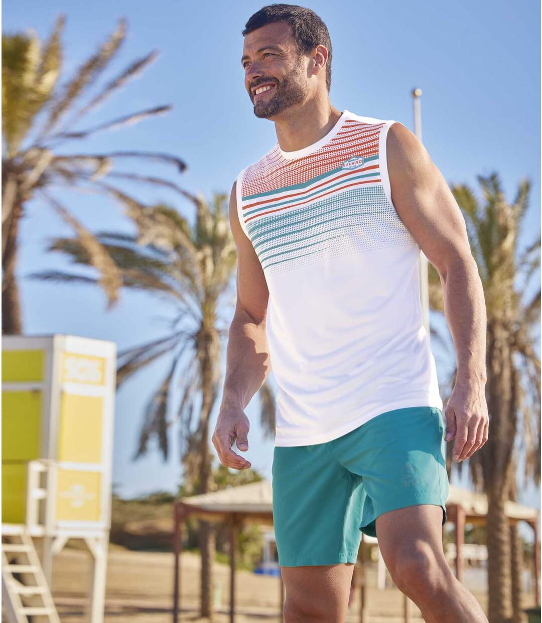 Lot 2 Shorts Sport Microfibre