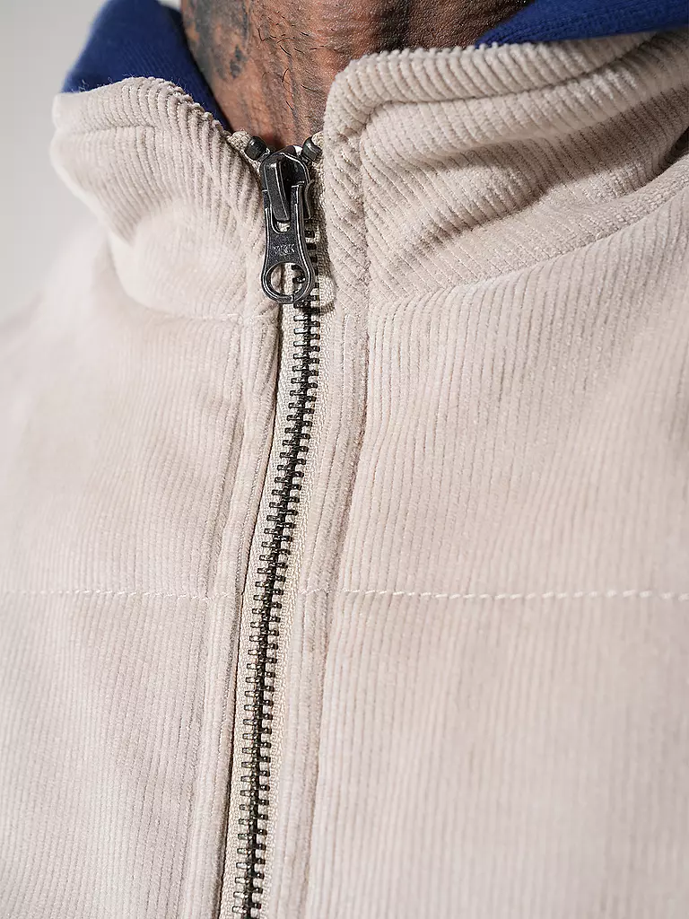 KNOWLEDGE COTTON APPAREL Gilet RAILS  beige