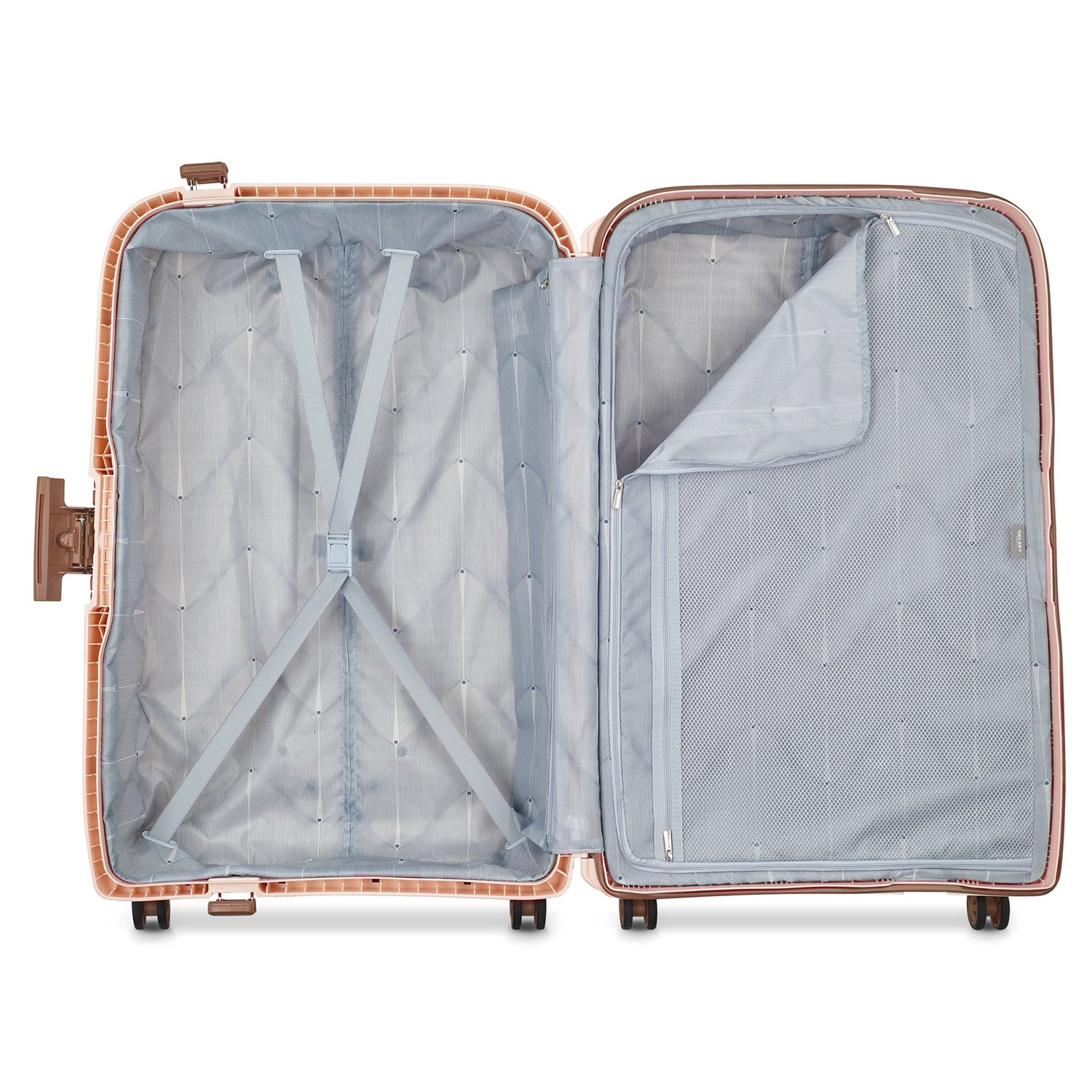 Delsey Moncey 4 Wheel Trolley 82 pink