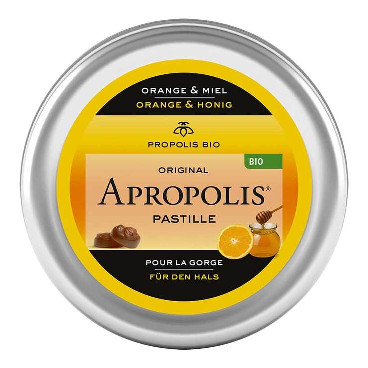 Propolis Apropolis Pastillen Orange Honig, 40 g
