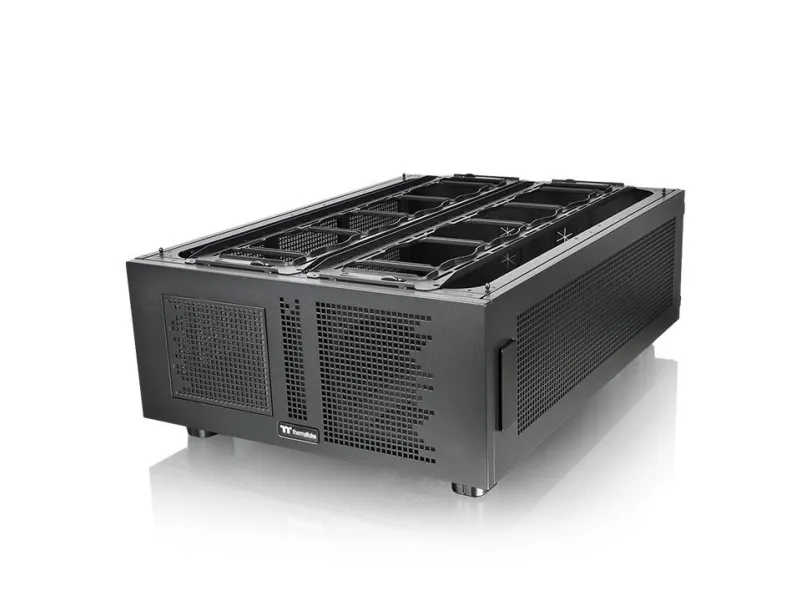 Thermaltake Core P200, PC, SPCC, Sort, 120,140,200 mm, Thermaltake W200, 475 mm