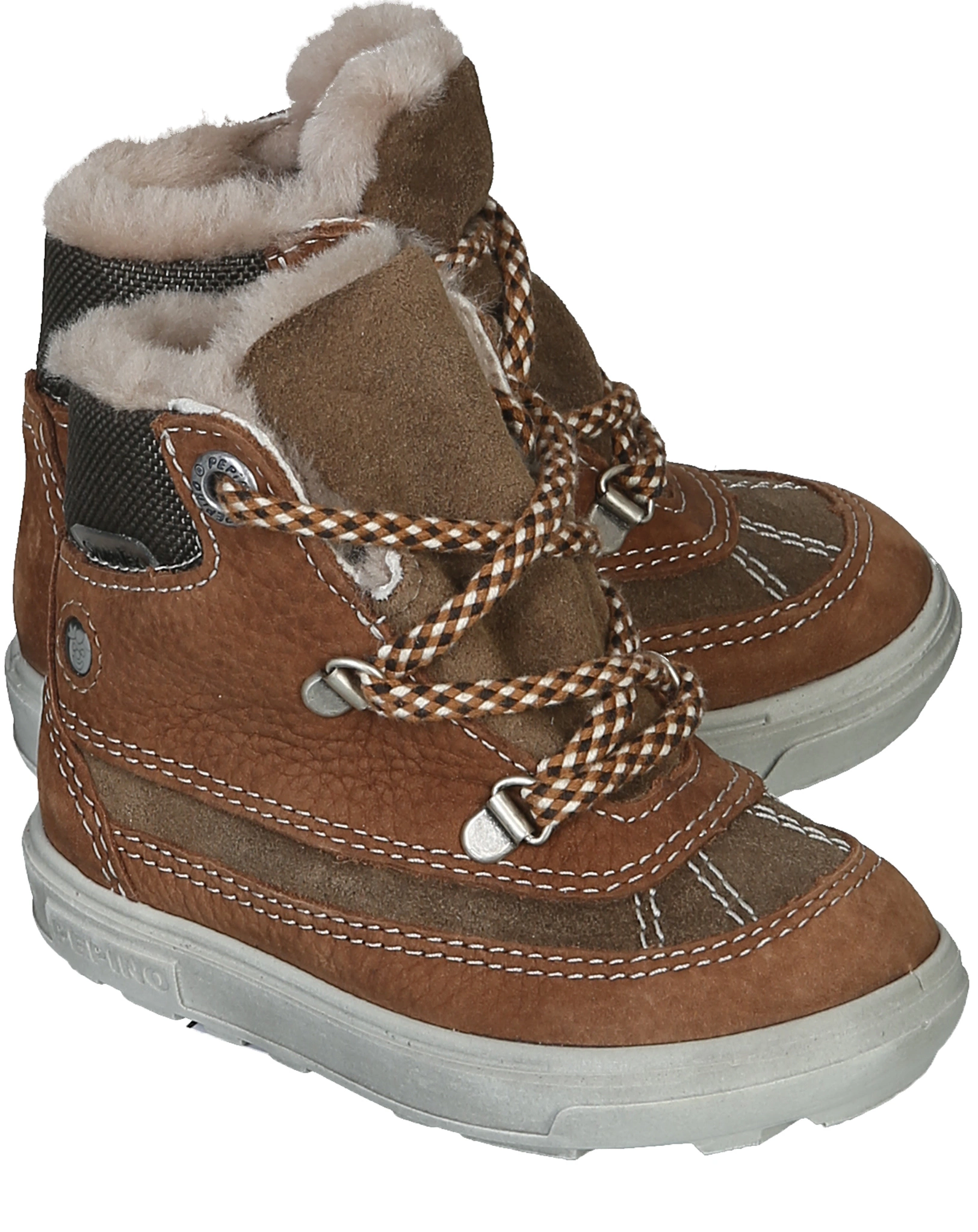 Schnürboots PAOLO gefüttert in curry/hazel