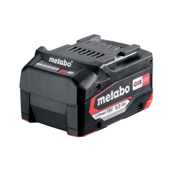 Metabo 18V accu 5.2Ah
