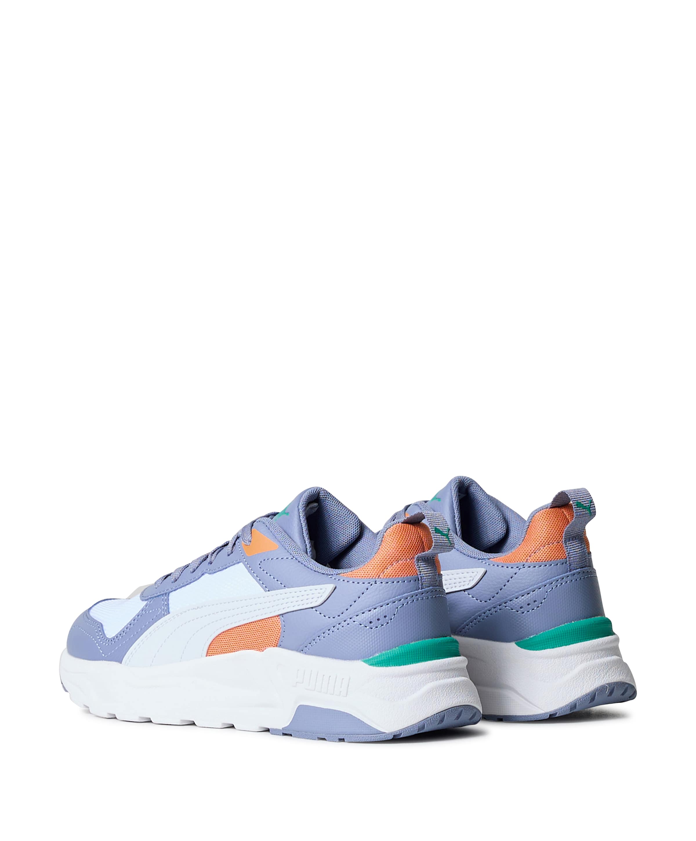 Puma Trinity 2 LT Jr jongens sneakers blauw