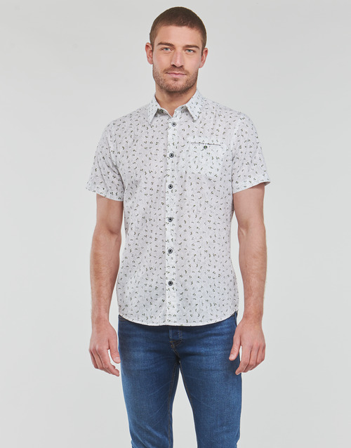 Petrol Industries - SHIRT SHORT SLEEVE AOP - Blanc