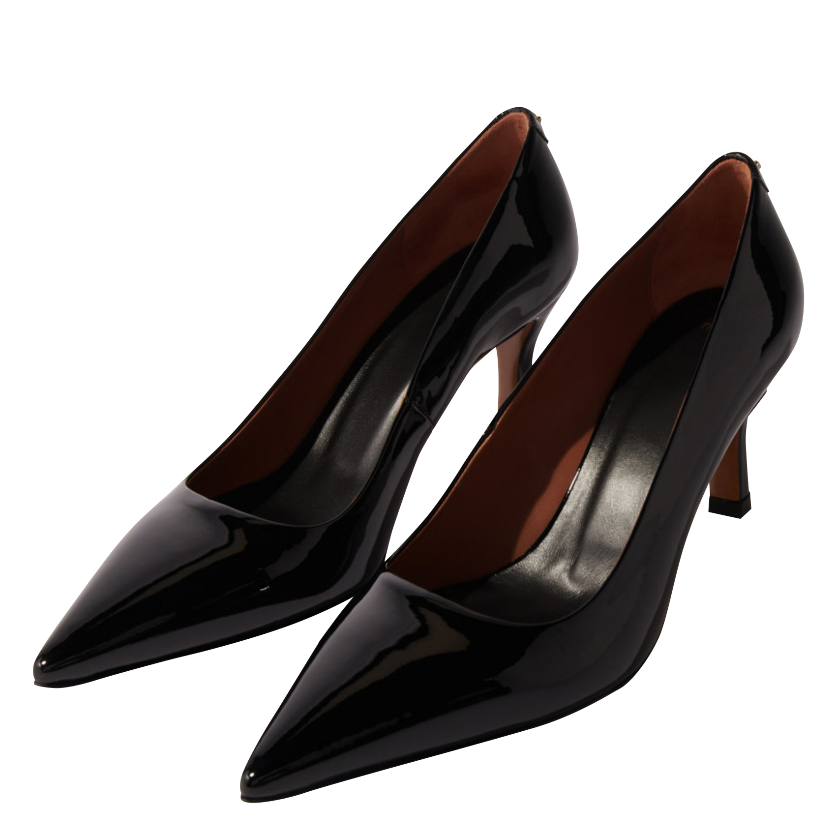Escarpins en cuir | Noir