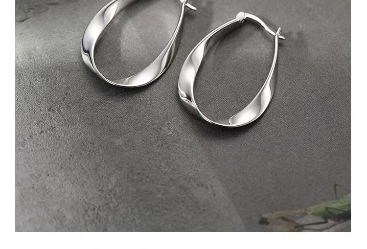 pexrl sieraden - Sterling zilveren oorbel