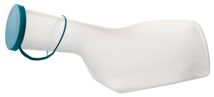comfort Urinaal Man met deksel Mat 1000 ml