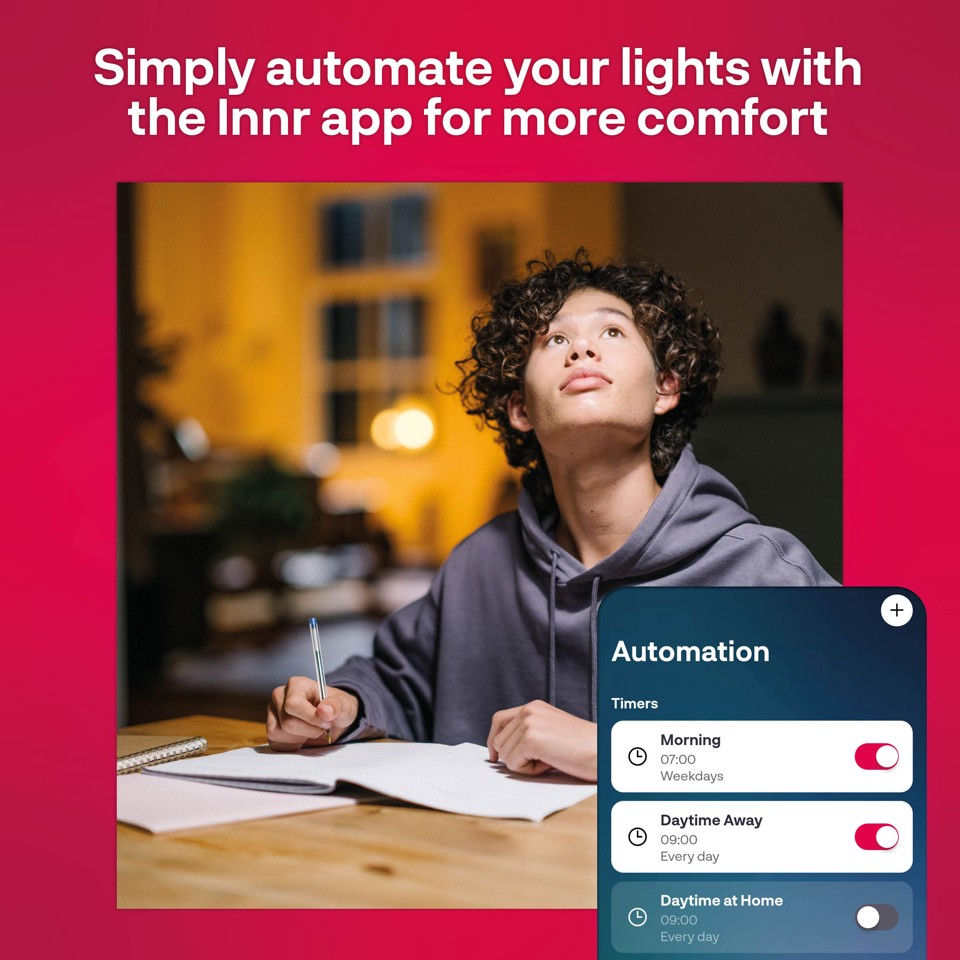 Innr - Smart Candle E14 Comfort - 2-pakke- Zigbee
