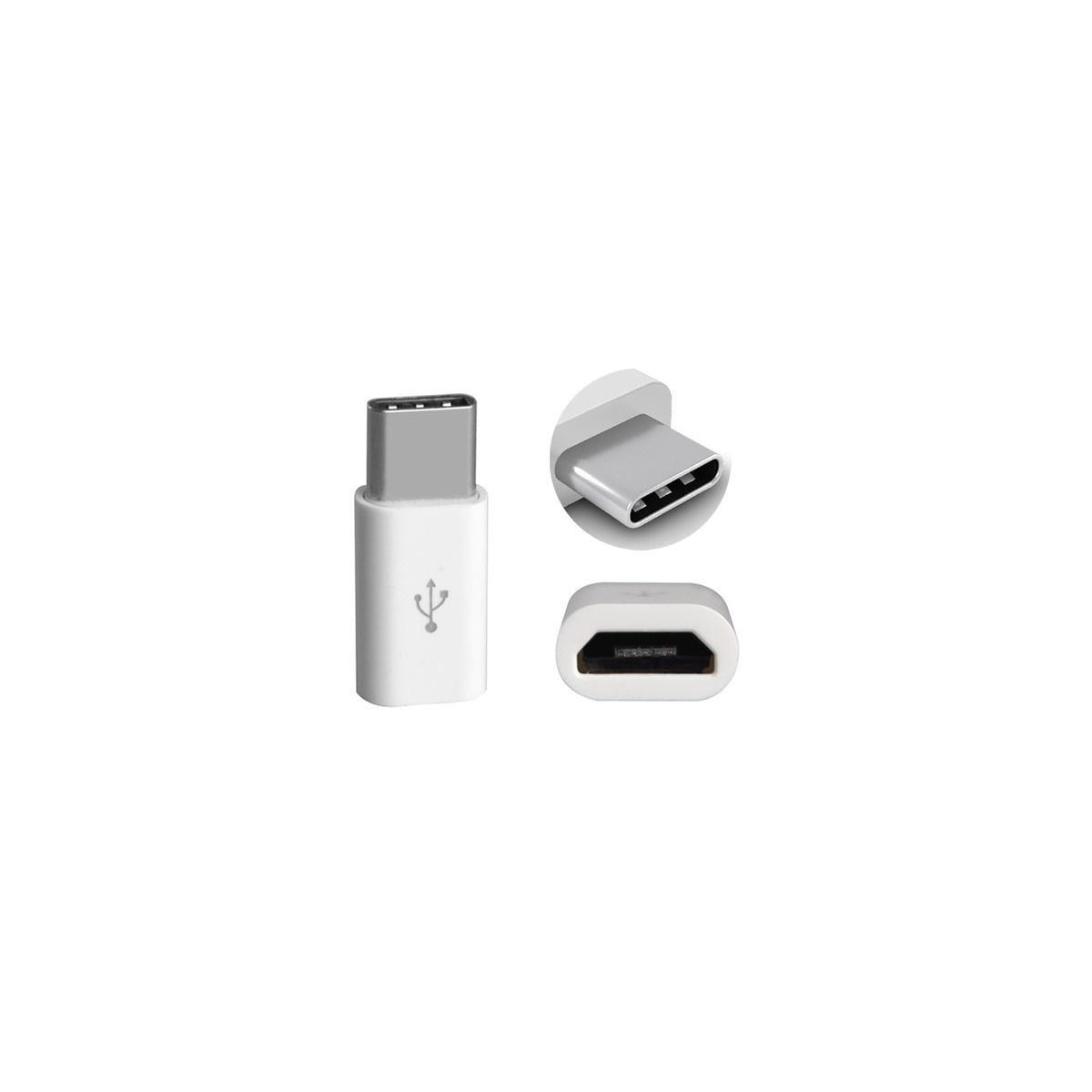 MicroUSB-B til USB-C adapter