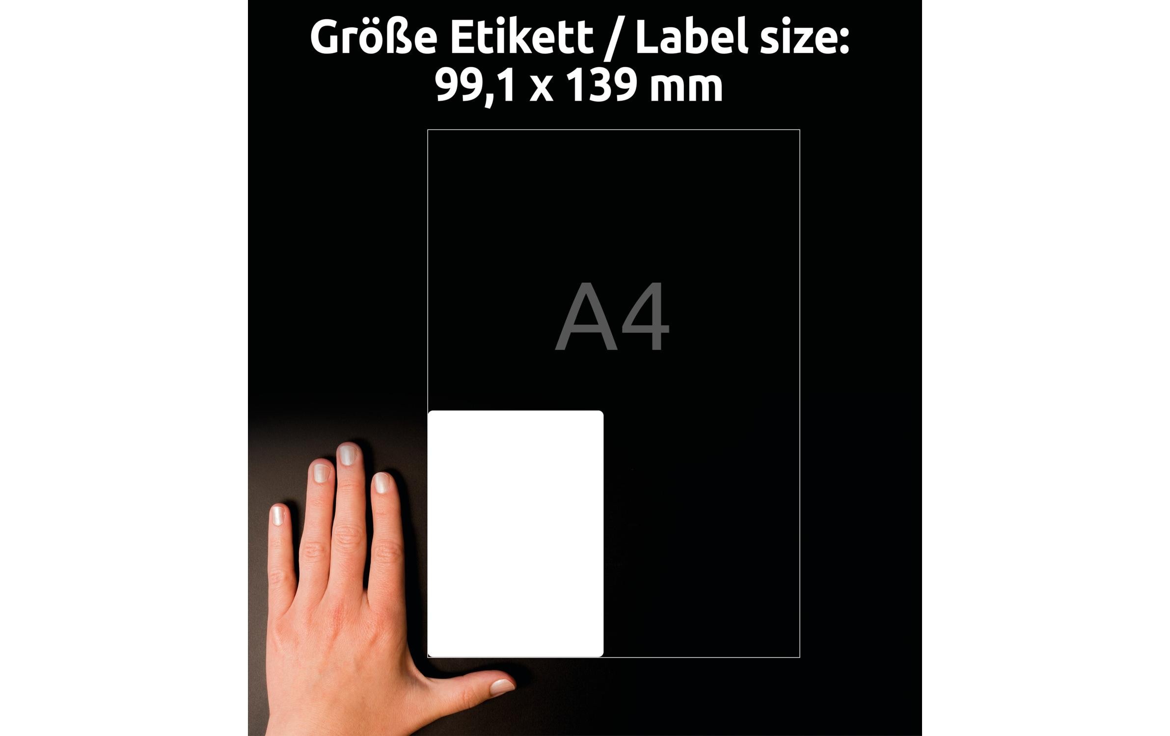 Versand-Etiketten J8169 99.1 x 139 mmKeine verschmierten Adressen mehr auf Paketen!