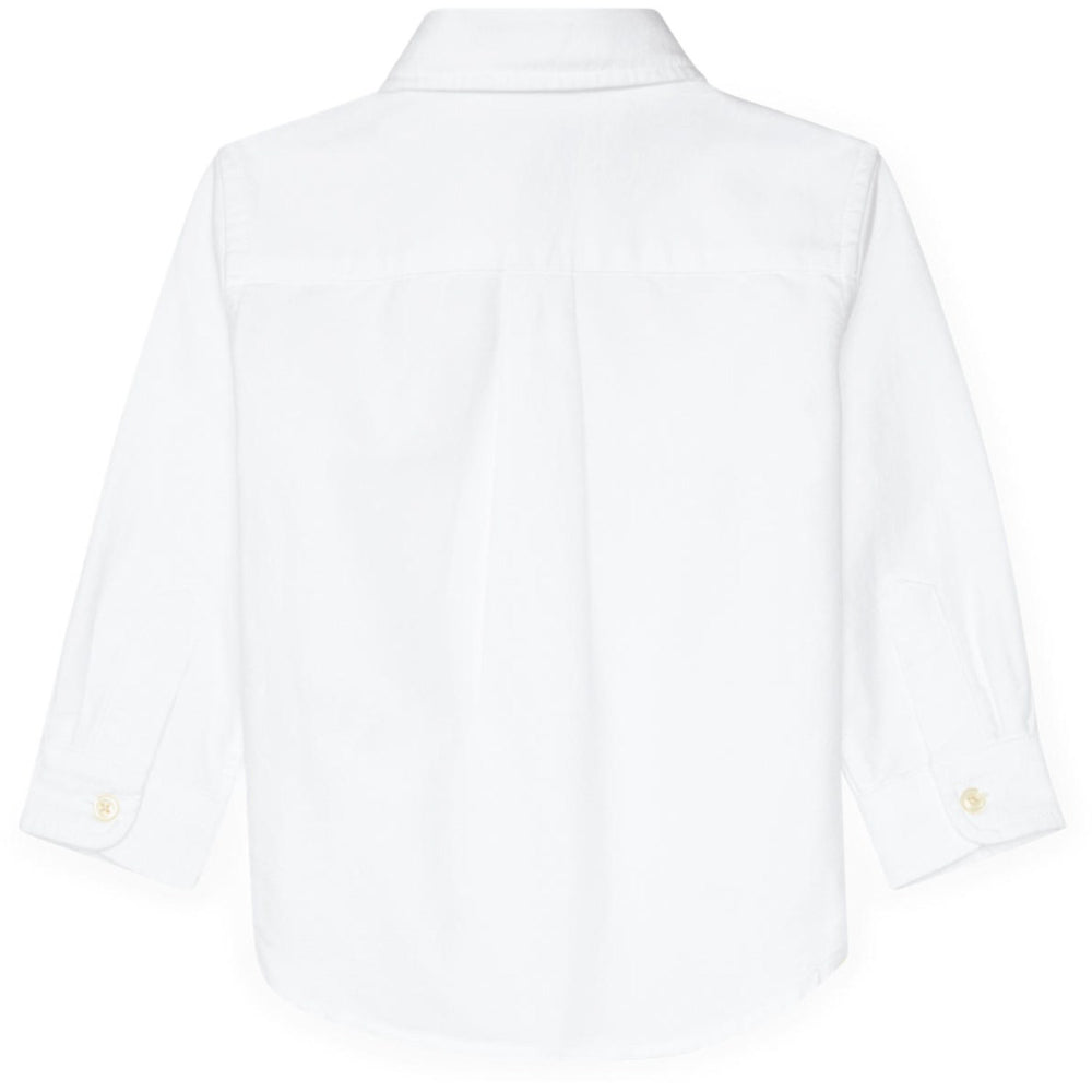 Køb Ralph Lauren Baby White Sport Skjorte