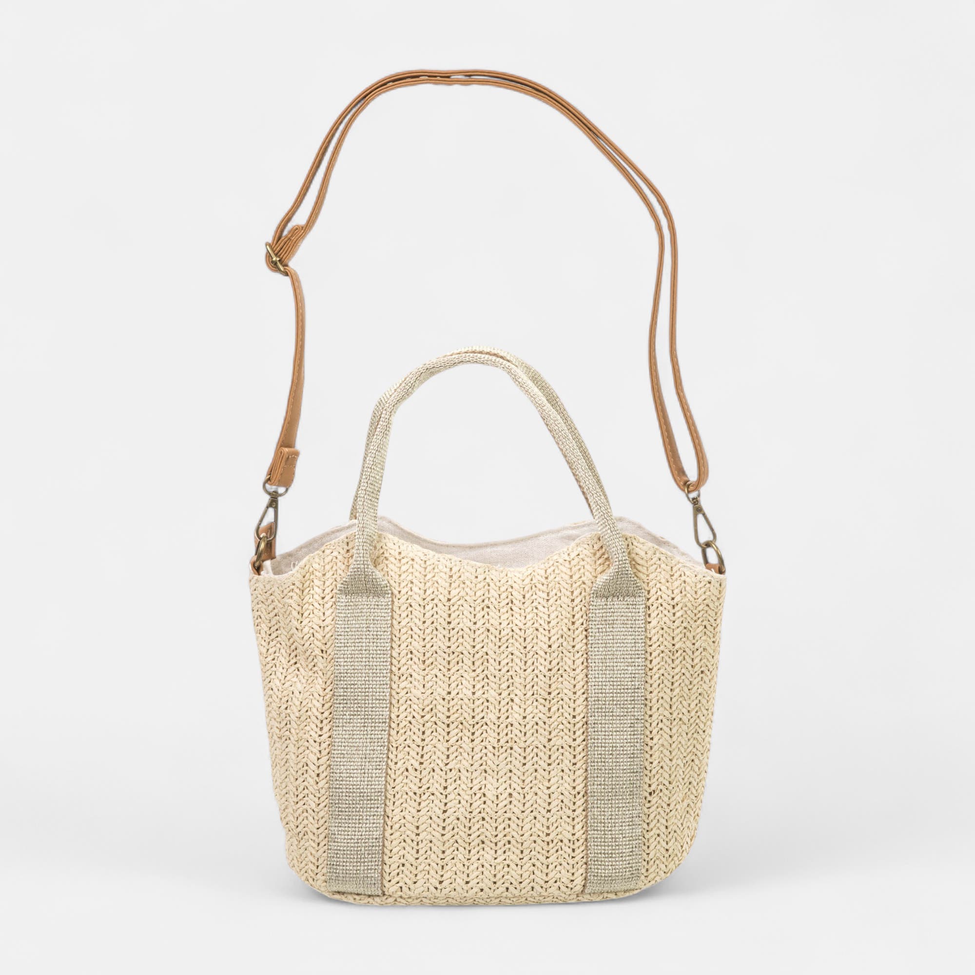 Sac bandoulière beige