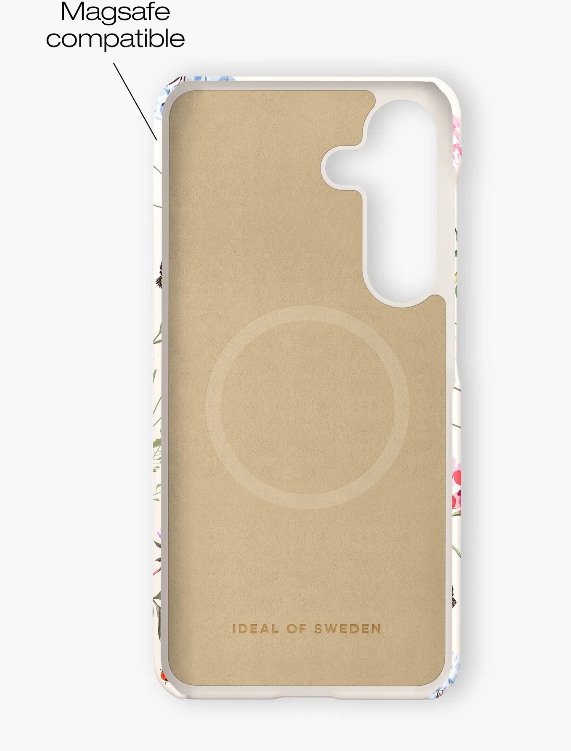 Samsung Galaxy S25 Hardcase Hülle Clear Case Designer MagSafe-Modul (IDFCMS-S25-528) - Flower Forever