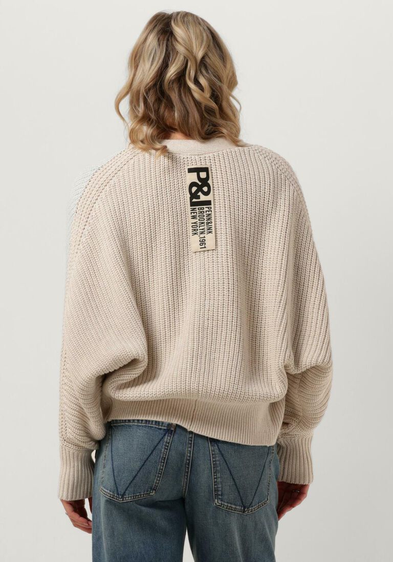 PENN & INK zand penn & ink vest cardigan