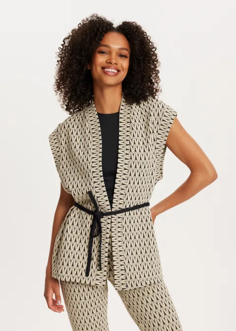 Gilet jacquard assorti (ASSOR)