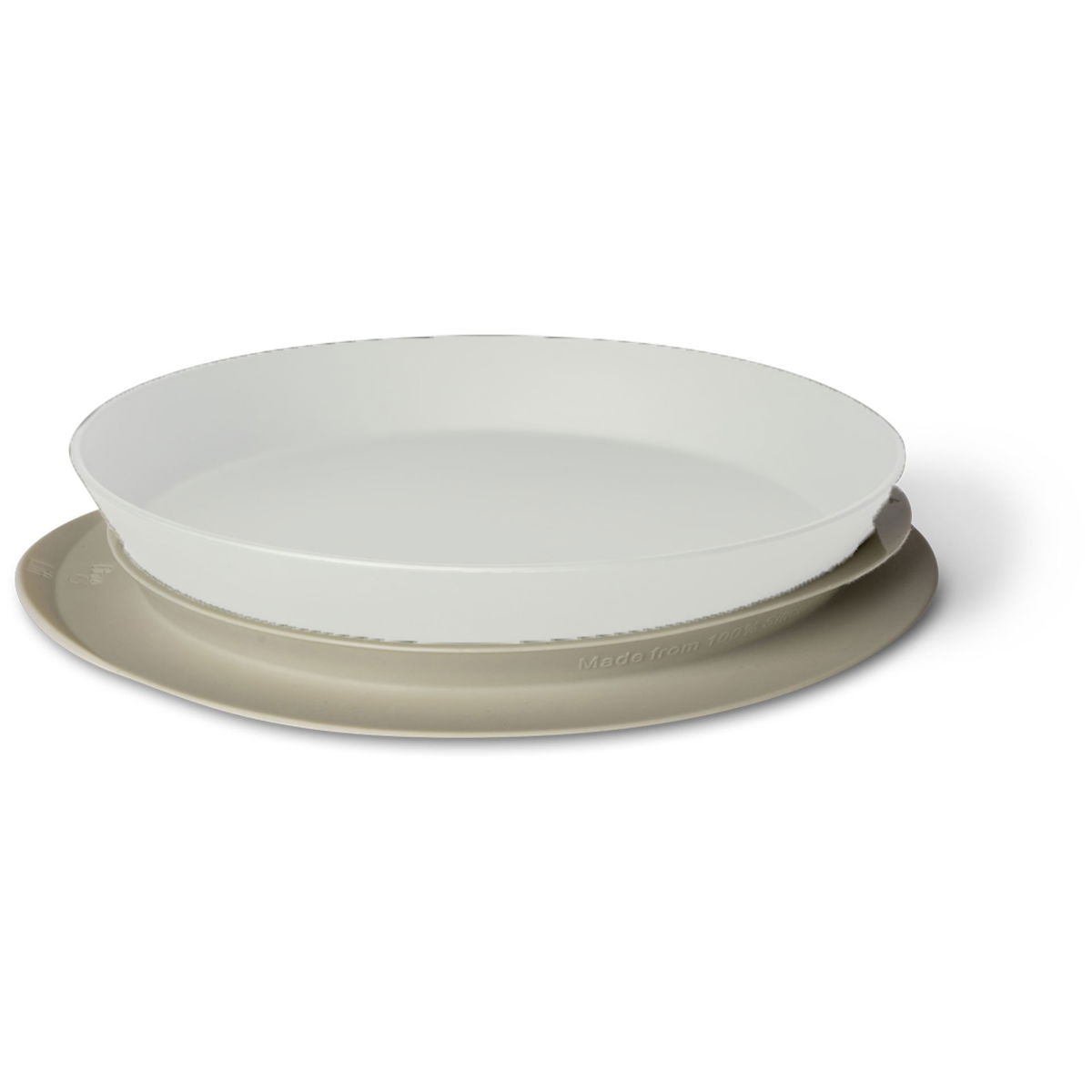 CitronCitron   Silikon Saugnapf für Teller grey