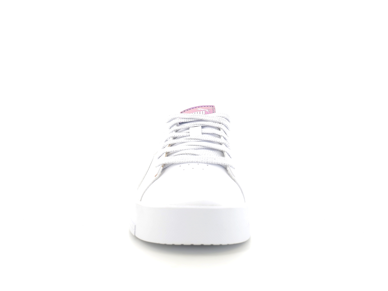 Puma-386194 Synthétique Blanc Argent