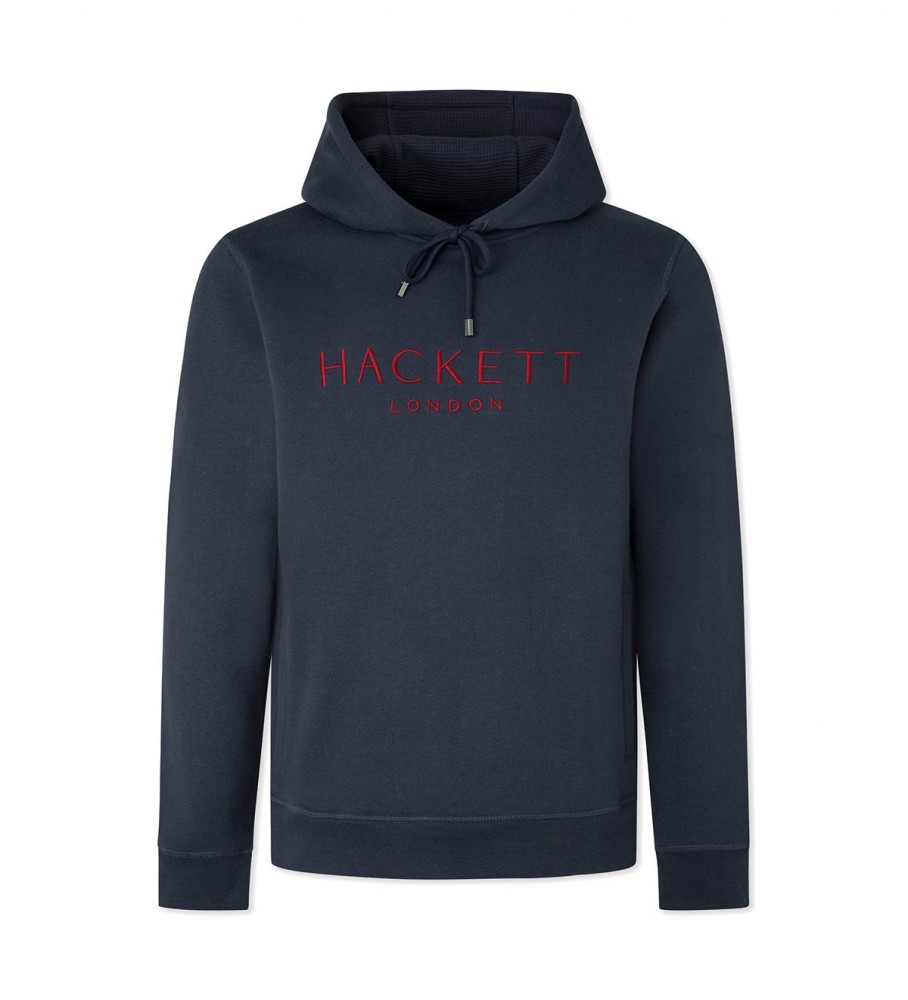 Moletom Hackett Heritage Azul Marinho