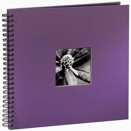 Hama 00094871 Spiralalbum Fine Art, Lila, 36x32/50