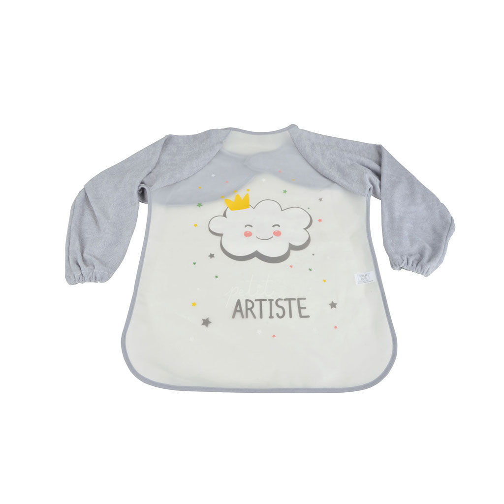 Tablier de protection enfant nuage 4 à 6 ans