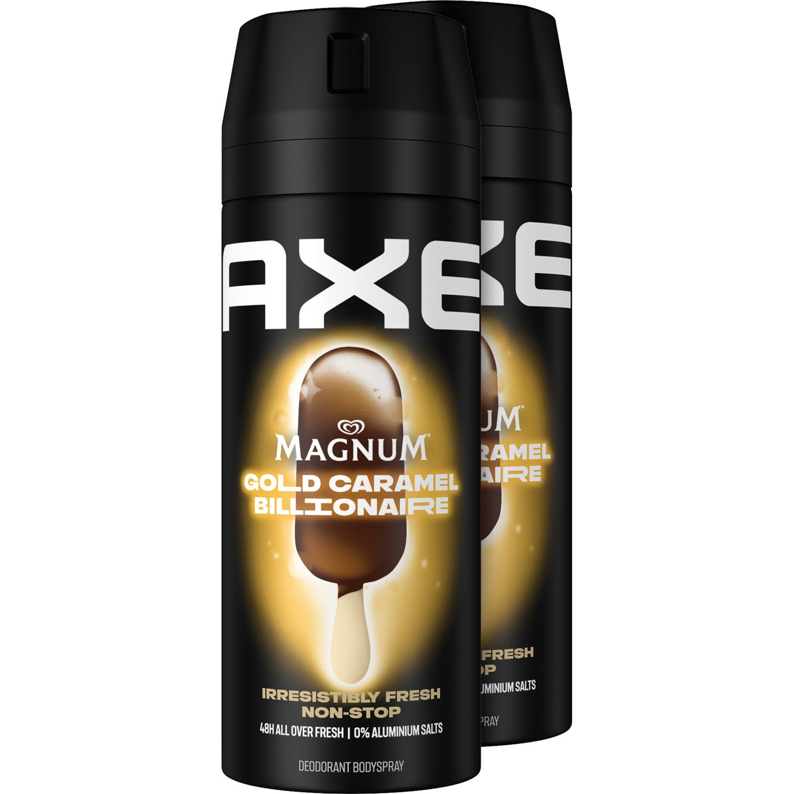 Axe Deo Aero Magnum Gold Caramel 2 x 150 ml