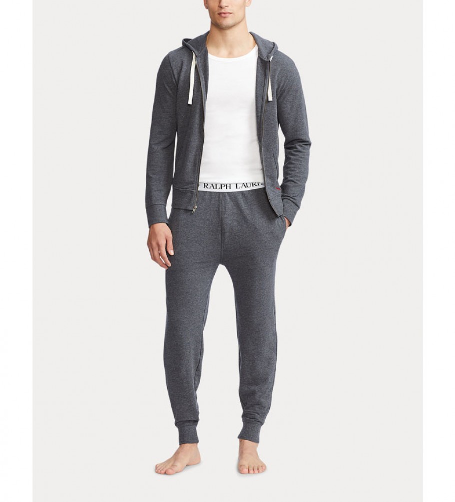 Calça de moletom Ralph Lauren Sleep Jogger cinza