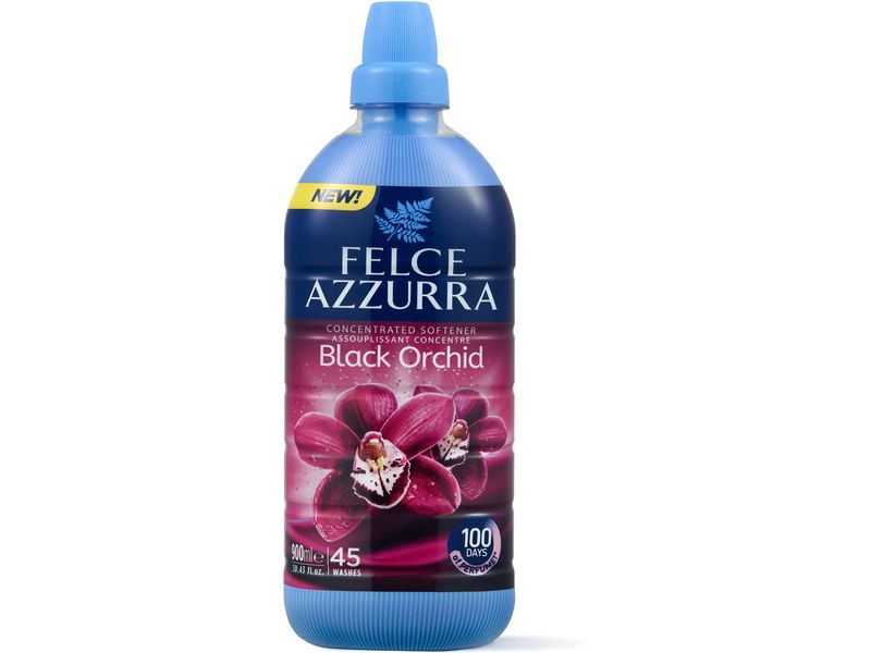 Felce Azzurra Weichspüler Black Orchid 0.9 l Weiche Wäsche mit langanhaltendem Duft
