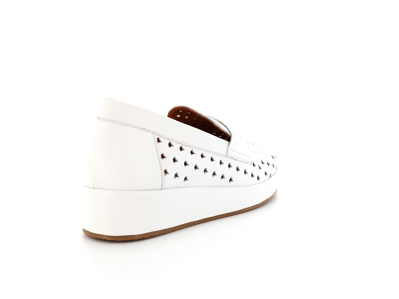 K brand-GOLMES Cuir Blanc