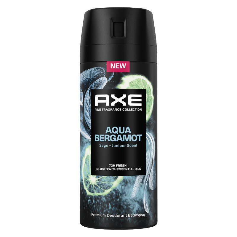 Déodorant spray 72h - Aqua Bergamot - Homme - 150 ml