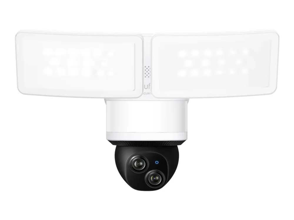 Eufy Floodlight E340 - Netværksovervågningskamera - panonering / hældningsvinkel - udendørs - vejrbestandig - farve (Dag/nat) - 3K, 2K - audio - trådløs - WiFi