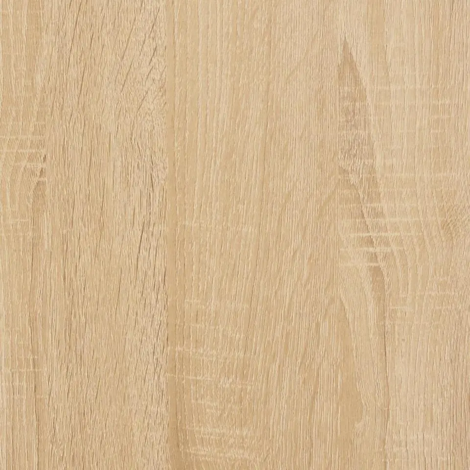 vidaXL - Nachtkastje - Bruin - Bewerkt hout
