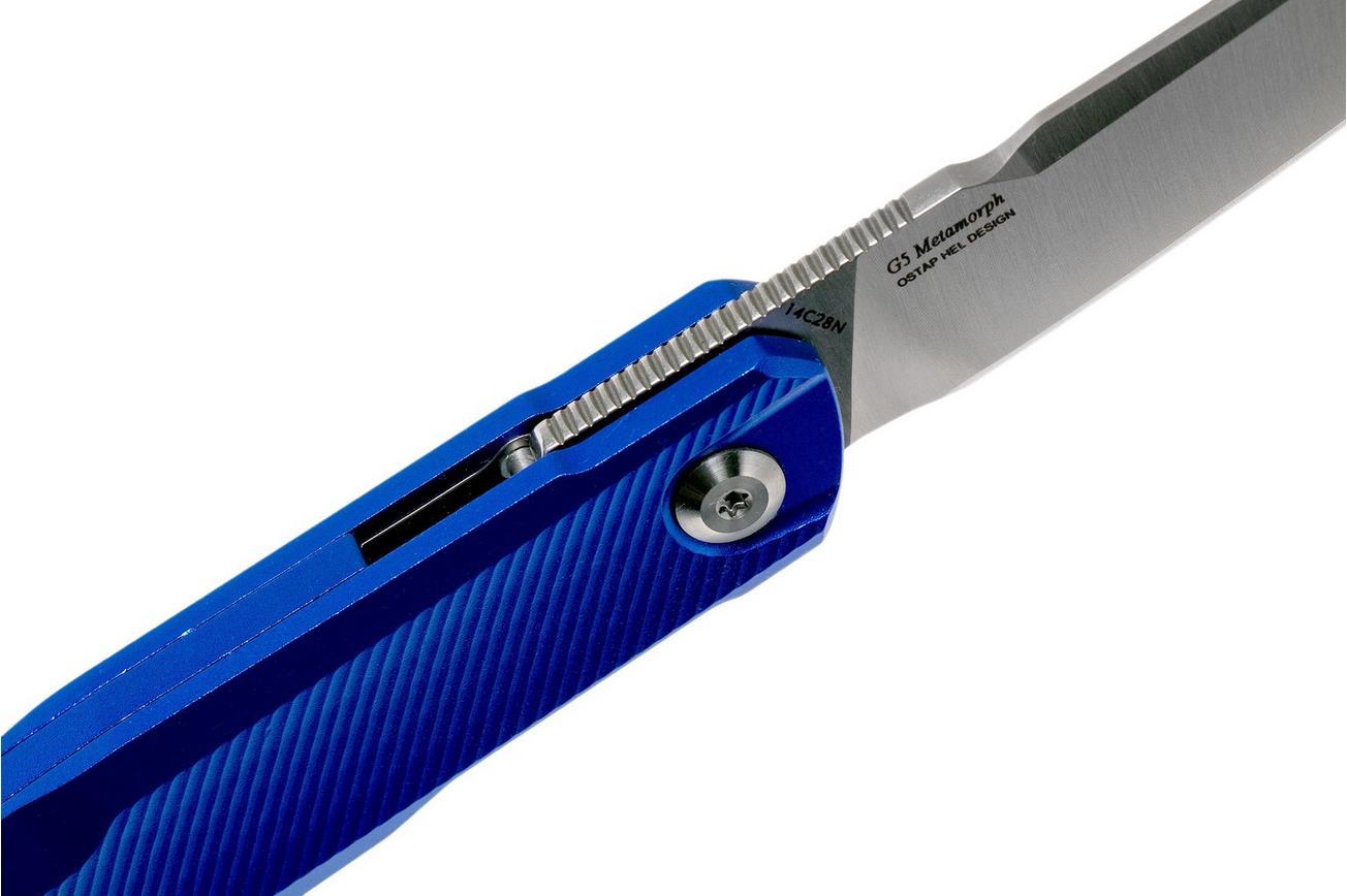 Real Steel G5 Metamorph Frontflipper Mk. II 7838 Intense Blue zakmes, Ostap Hel design