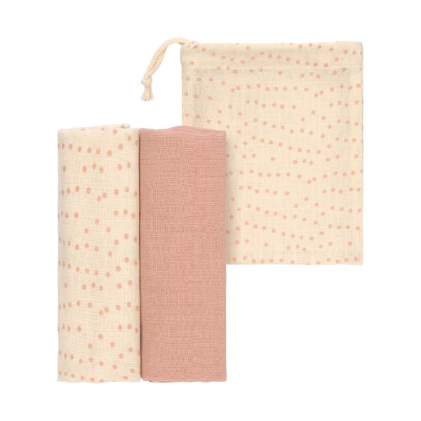 Laessig Hydrophiles Tuch Taupe 80 x 80 cm 2 Stück
