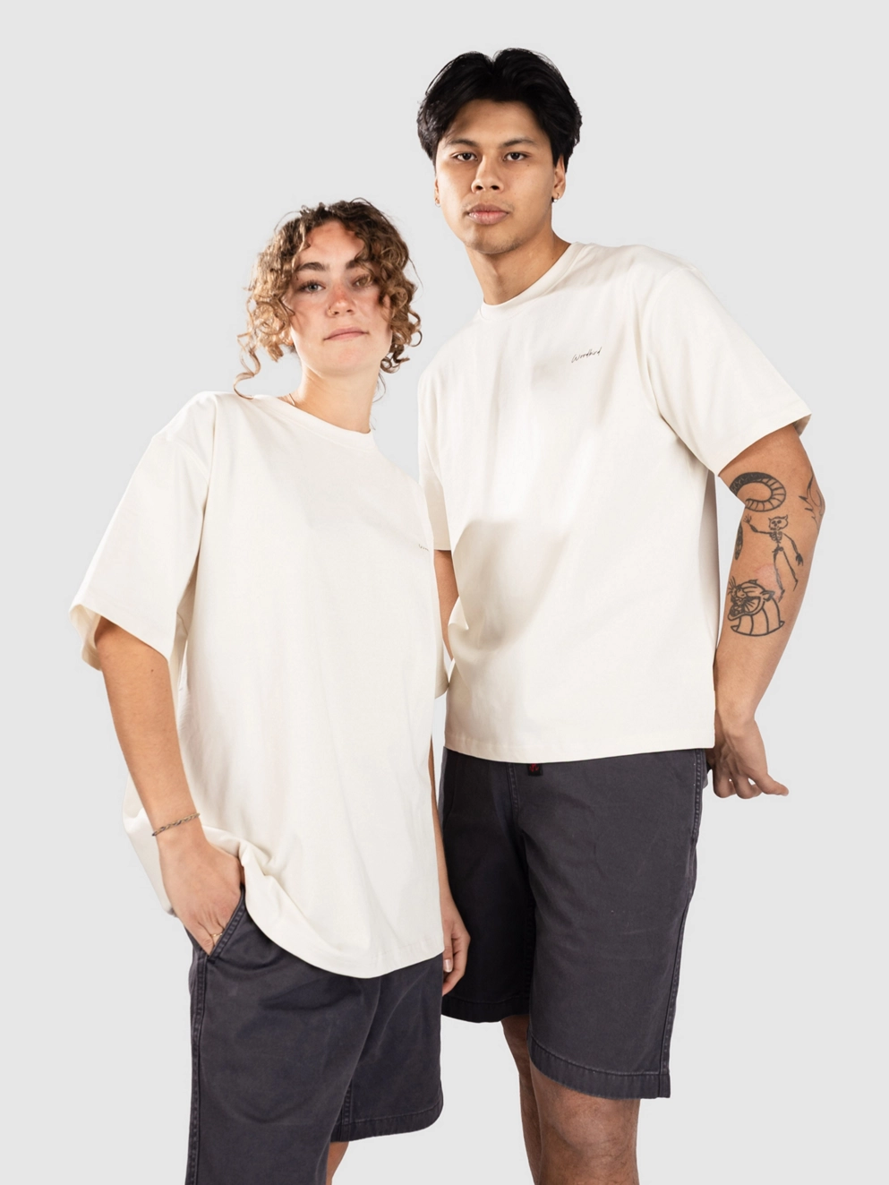 Woodbird WBBaine HongBao T-Shirt off white