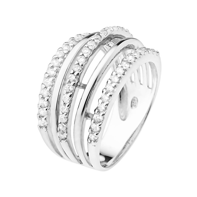 Bague - Blanc - Argent 925