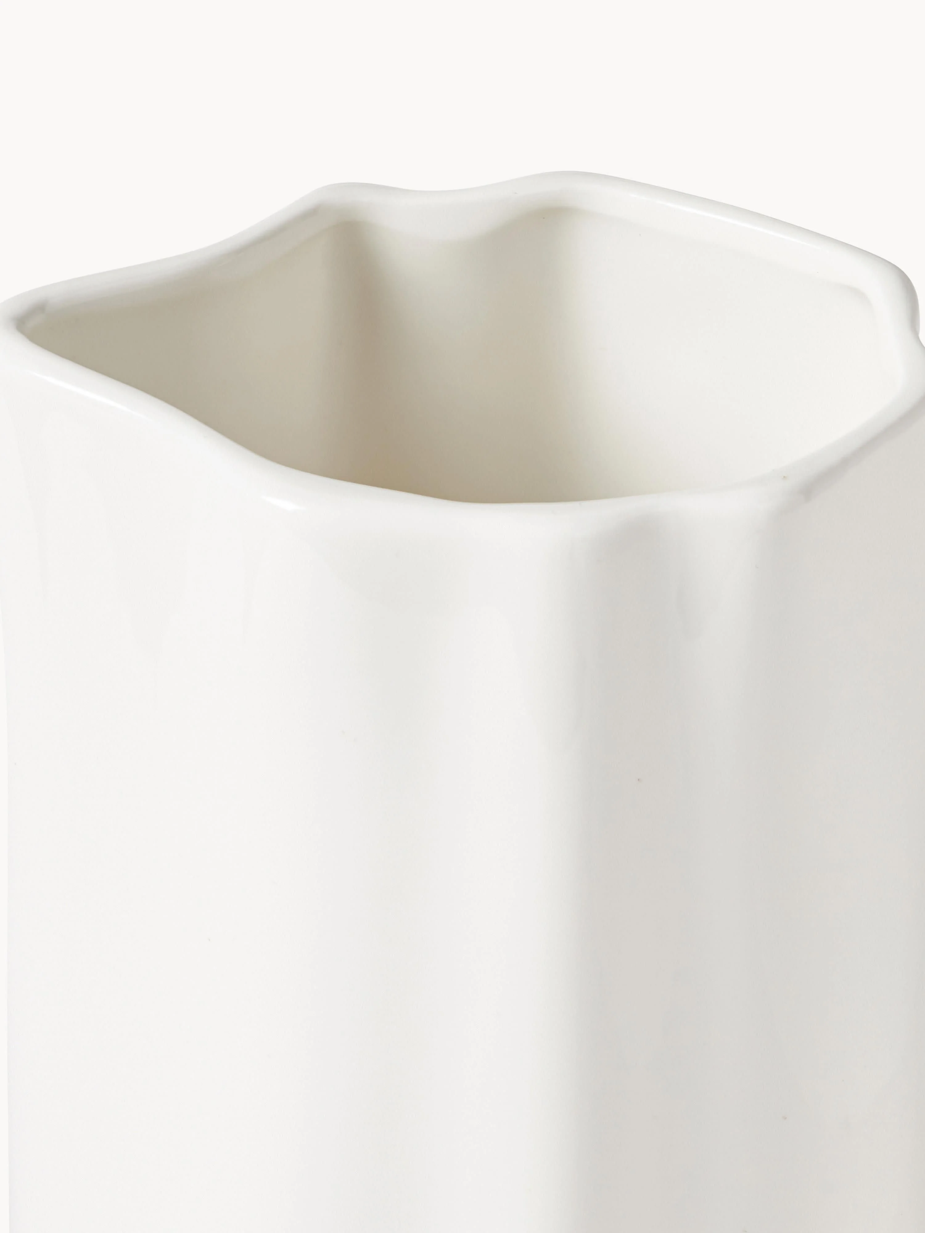 Porseleinen karaf Joana in organische vorm, 1,6 liter