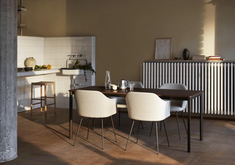 &tradition Rely HW35 gestoffeerde stoel Hallingdal 103