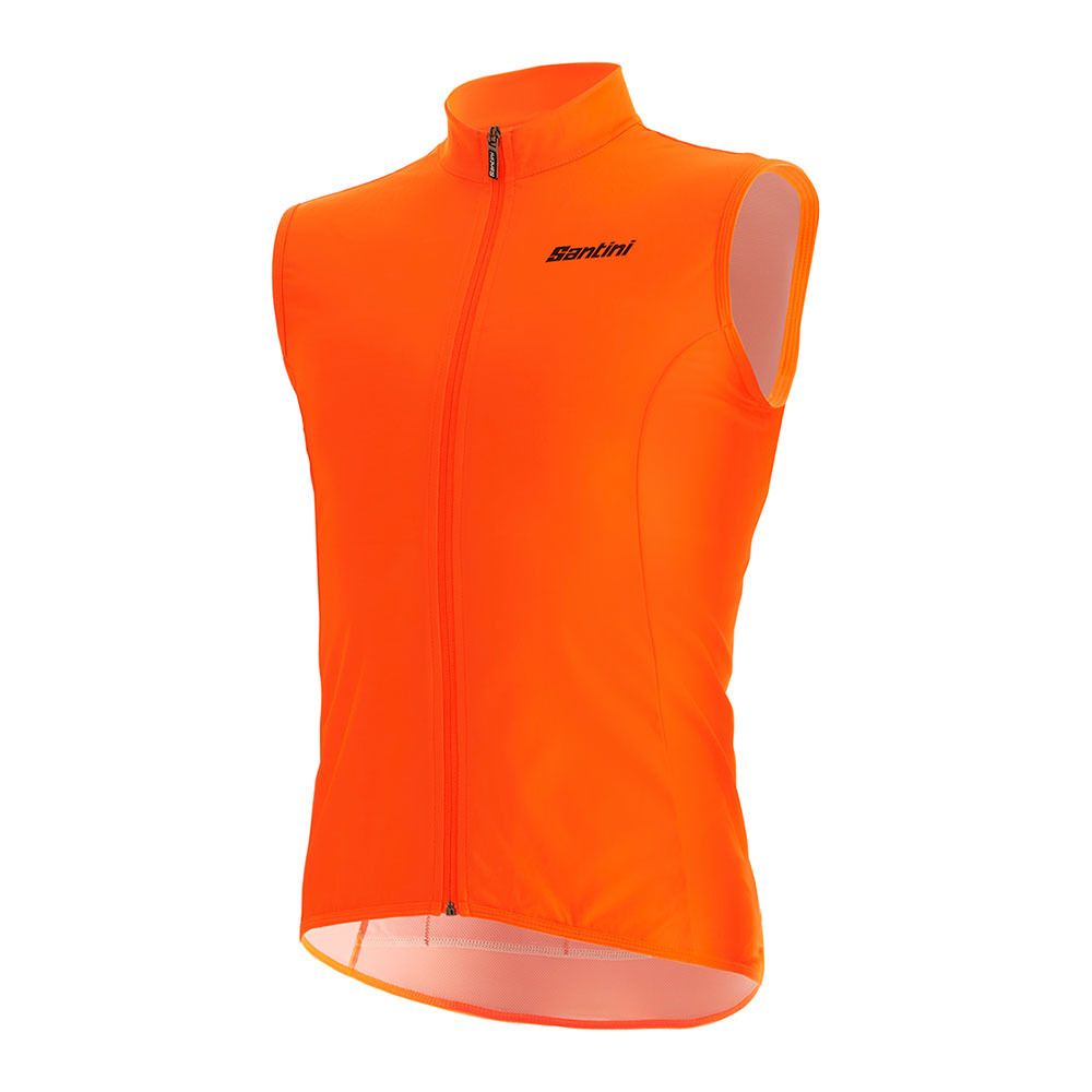 Santini NEBULA - Gilet Homme orange fluo